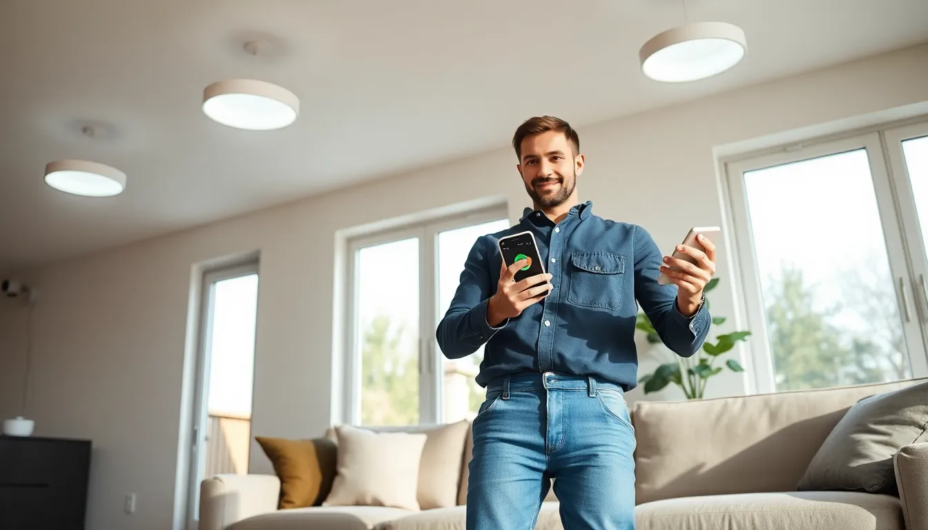 Stunning Luxury Apartment Building Smart Home Devices Installation image